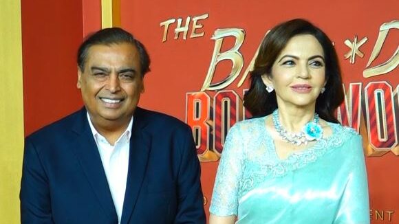 Aryan khan Bads of Bollywood Premiere mukesh ambani and family