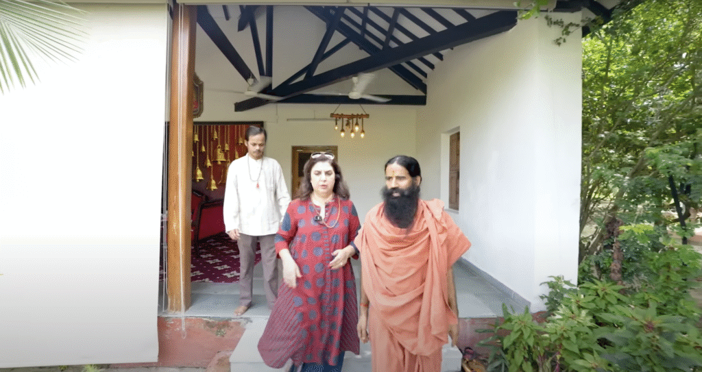 Baba Ramdev farah khan