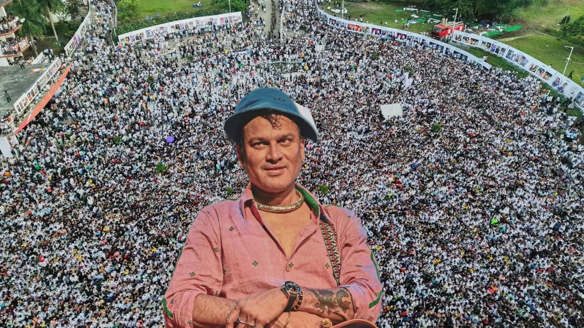 Zubeen Garg funeral gathering