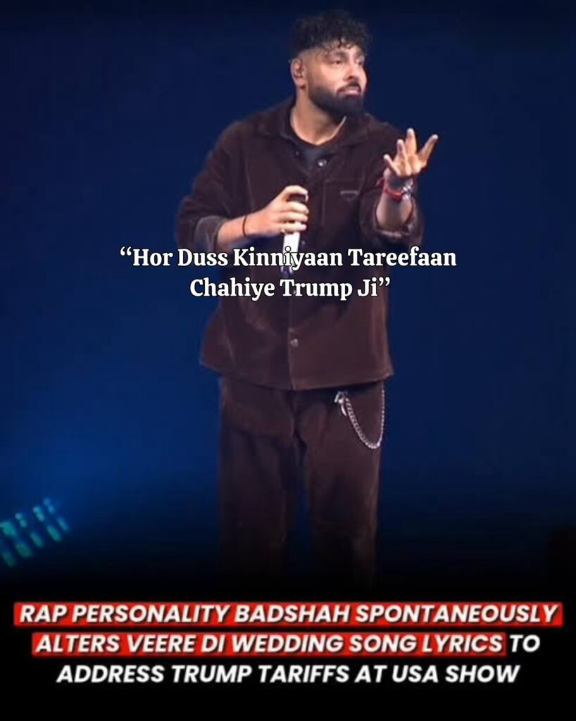 Badshah trump song