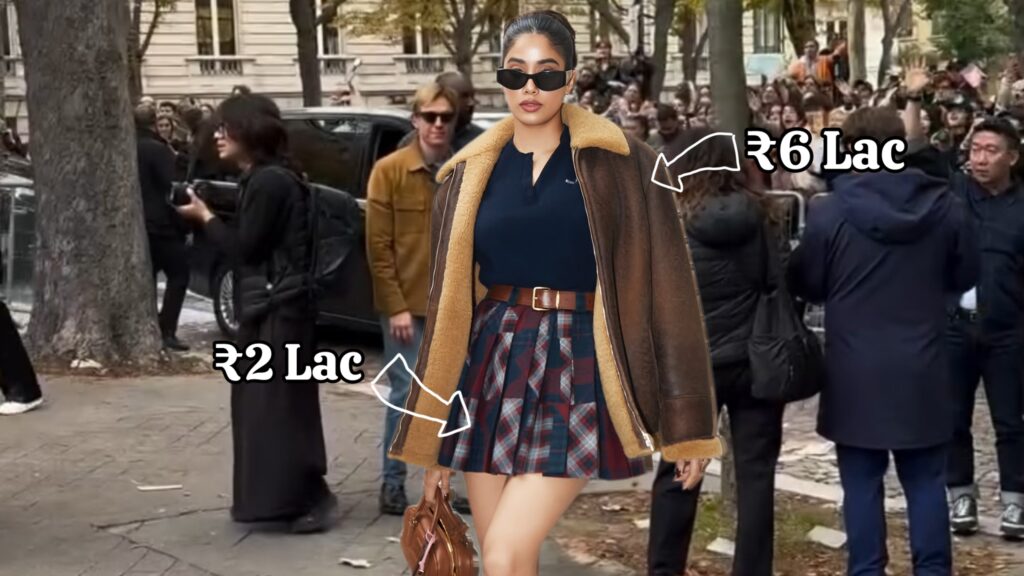 Janhvi Kapoor Outfit Cost at Paris Fashion Week Janhvi Kapoor Outfit Cost